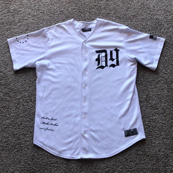 DNINE Reserve Other - DNINE Reserve white baseball Jersey
